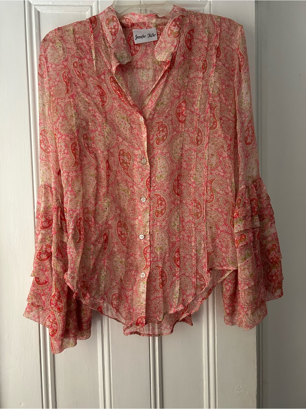 Jennifer Miller Silk Blouse